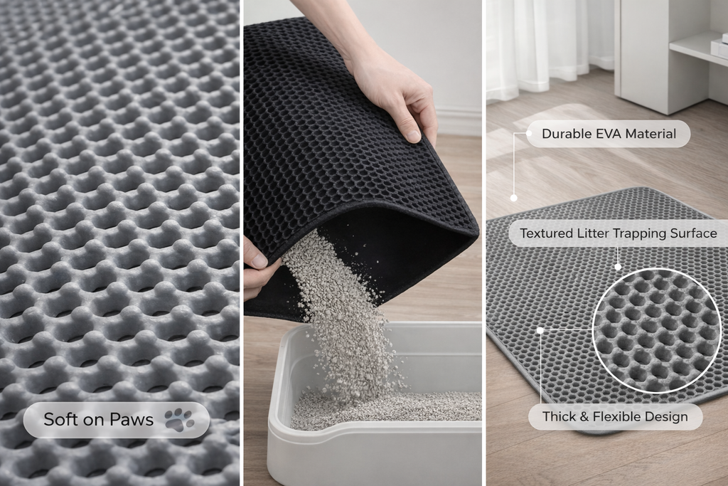 CleanPaws™ Double-Layer Cat Litter Mat
